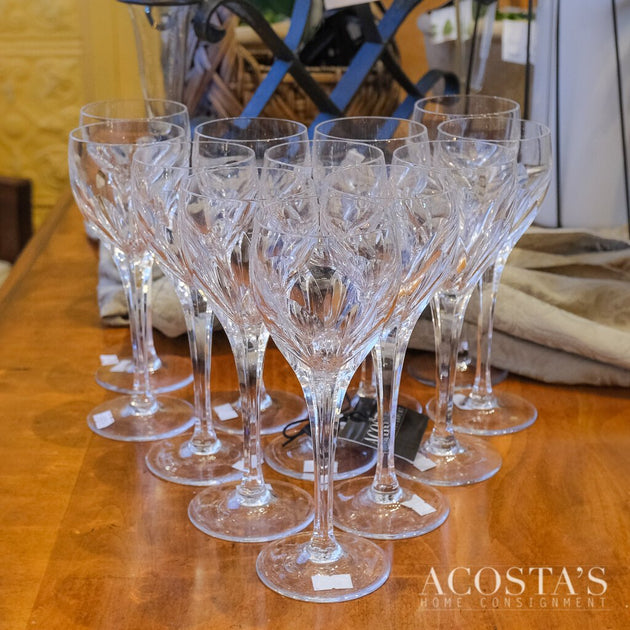 Baccarat Vintage Crystal wine glasses (12) | Boston Consignment