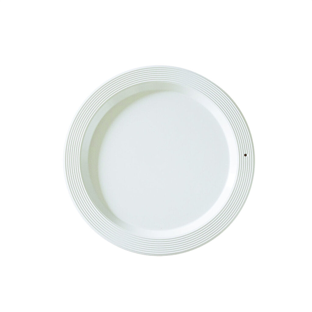 NF Melamine Round Platter Pinstripes