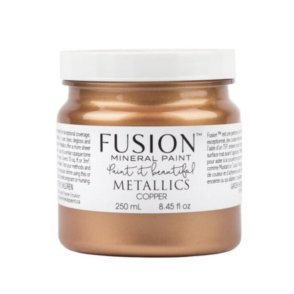 Fusion Mineral Paint-METALLIC COPPER (Half Pint)