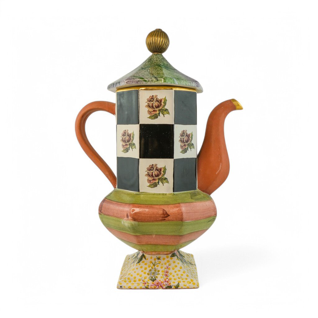 Vintage Kelp & Urchin Torquary Tea Pot