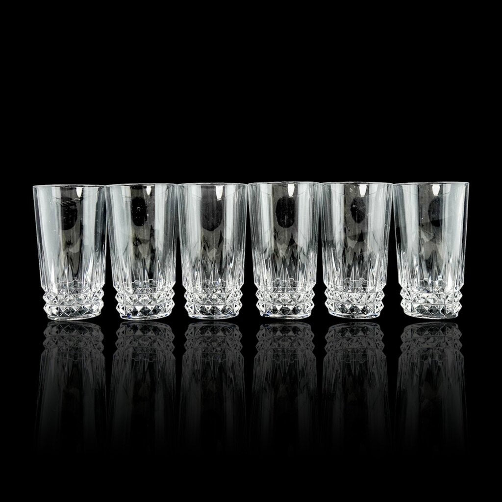 Set of 6 Crystal Glasses - BOX