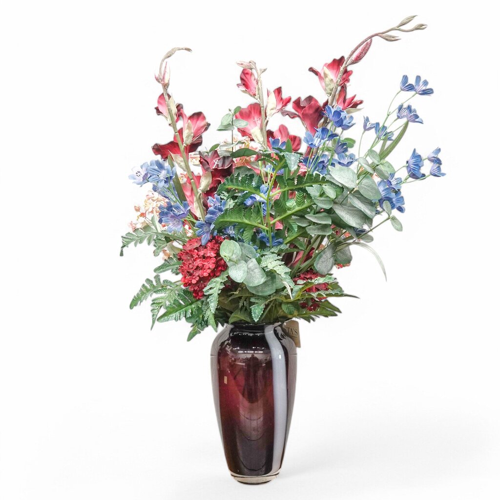 Floral in Glass Vase