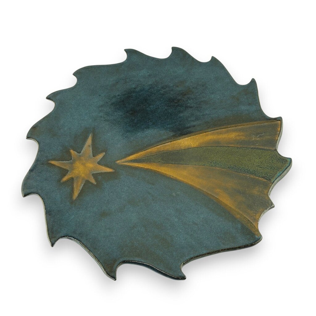 Artisan Made Shooting Star Plate