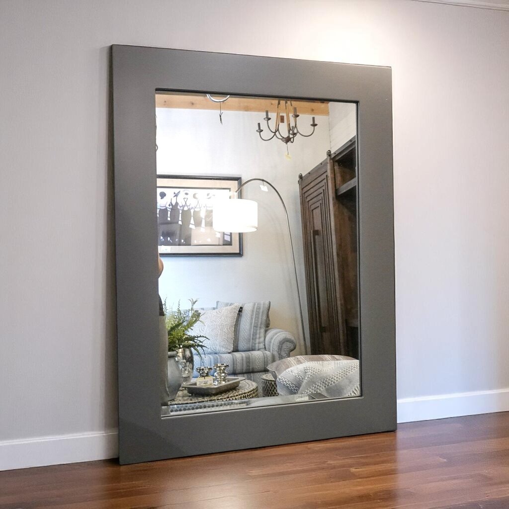 Wooden Framed Mirror