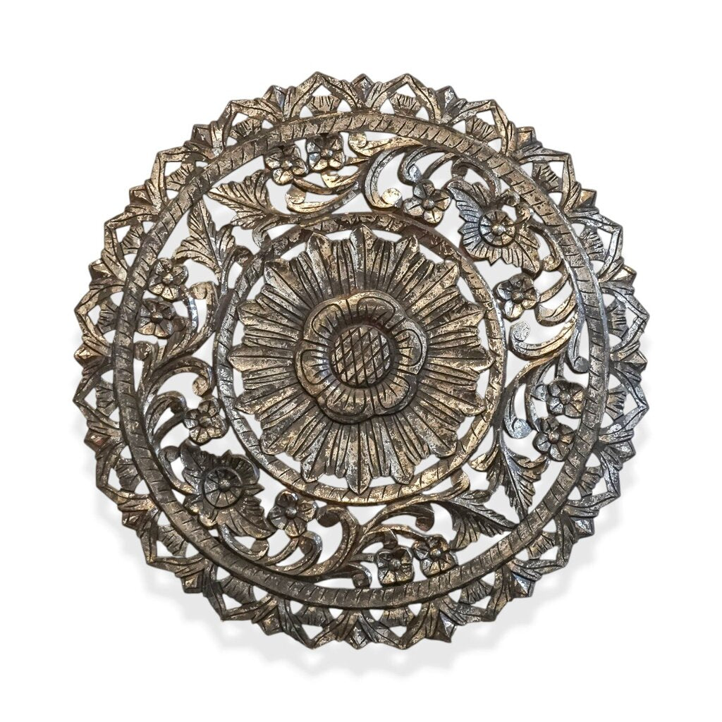 Wooden Carved Medallion