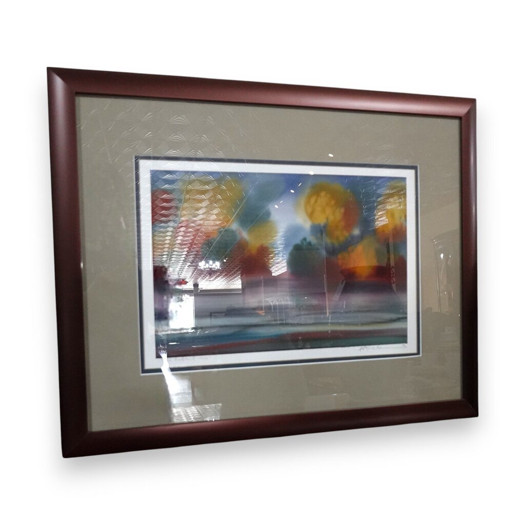 Fall Reflection Watercolor 1