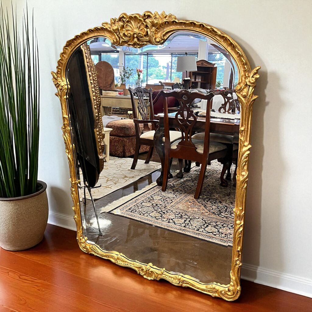 Large Ornate Wall Mirror