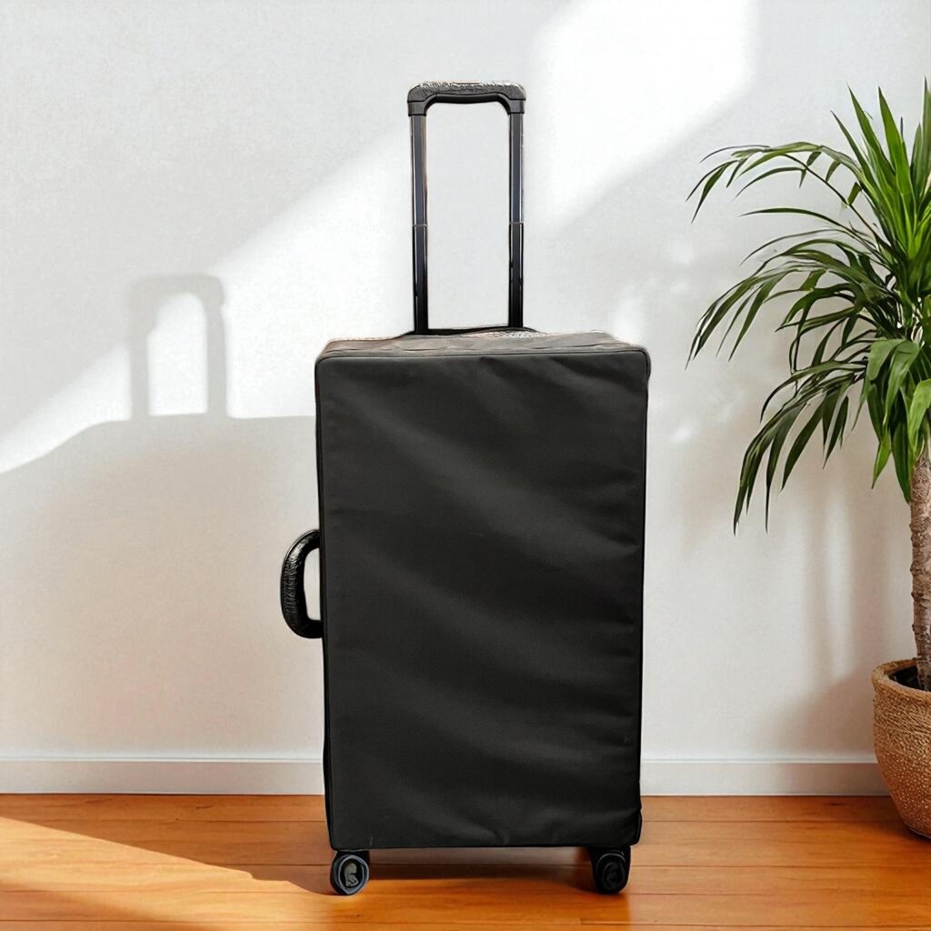 Orig. Price $1500 - Leather Rolling Luggage