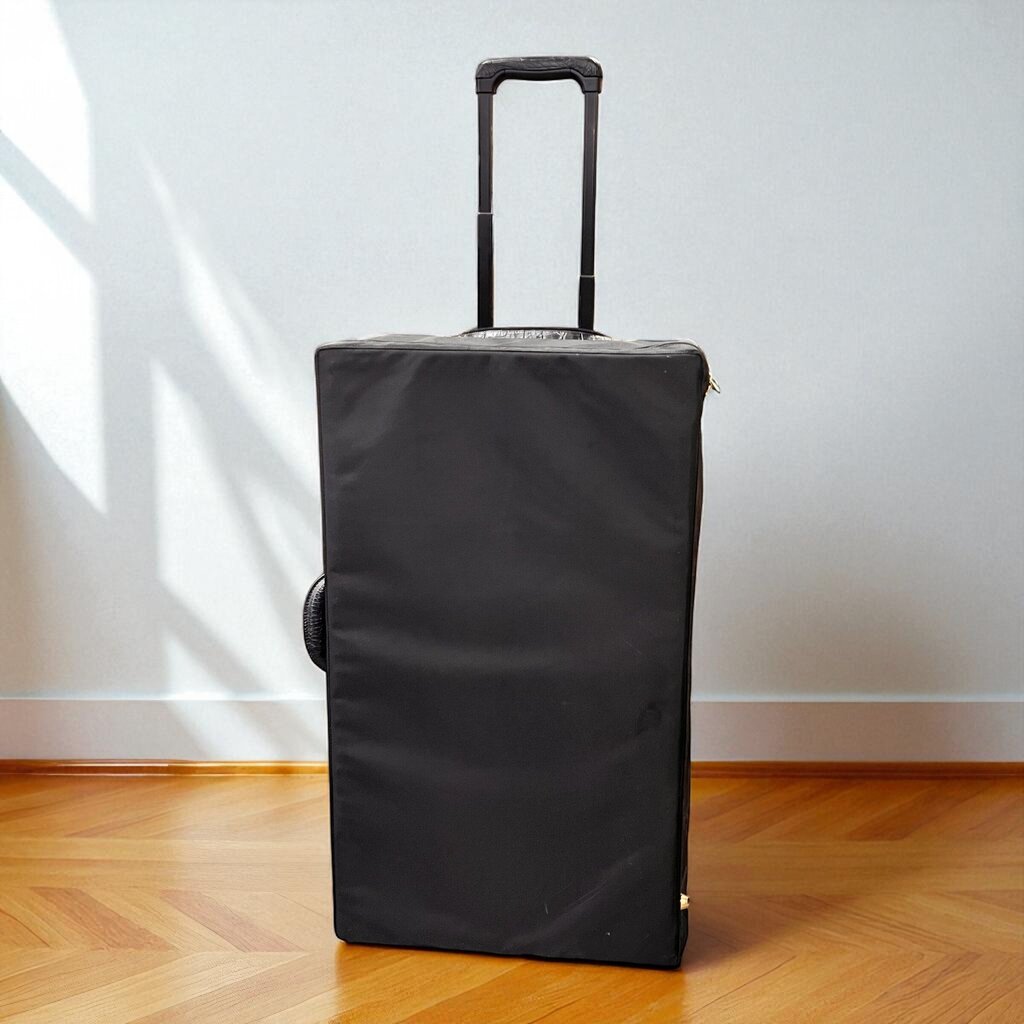 Orig. Price $2500 - Leather Rolling Luggage