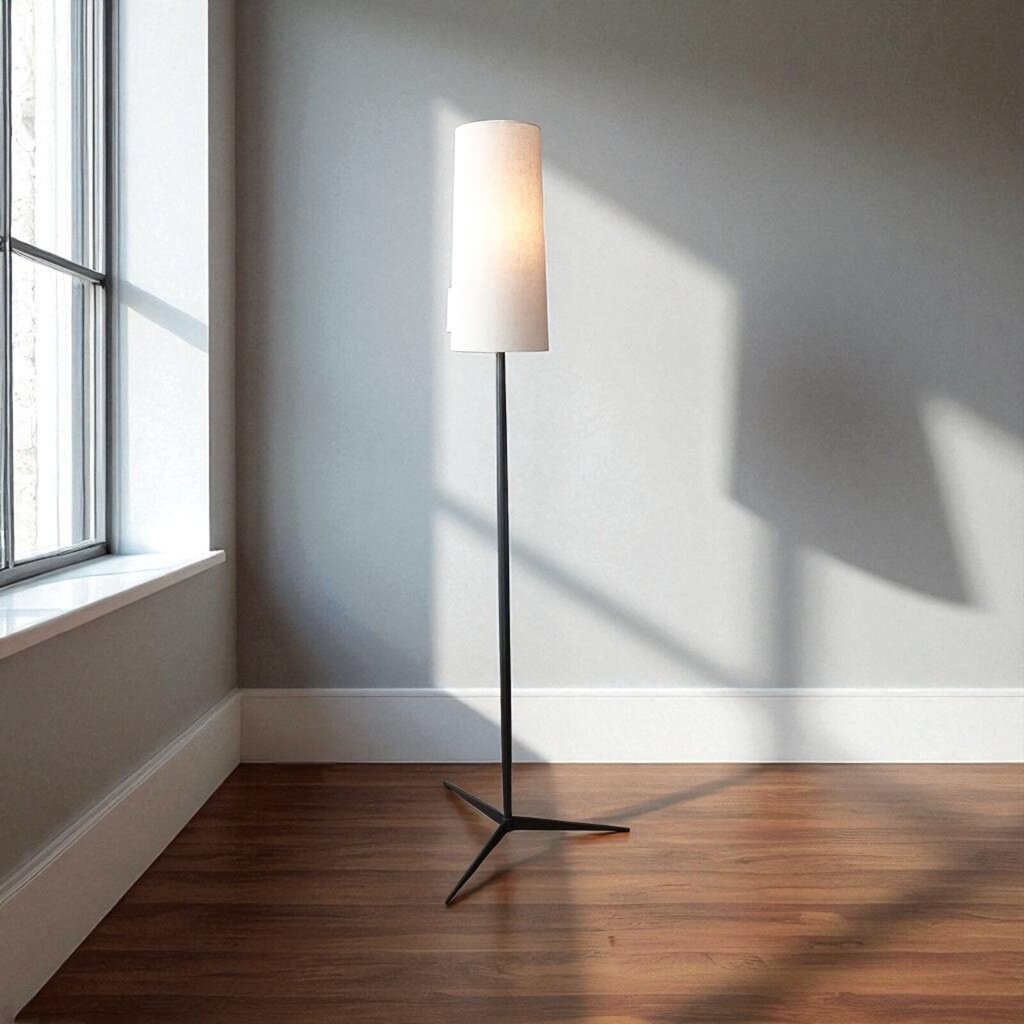Orig, Price $1300 - Iron Floor Lamp
