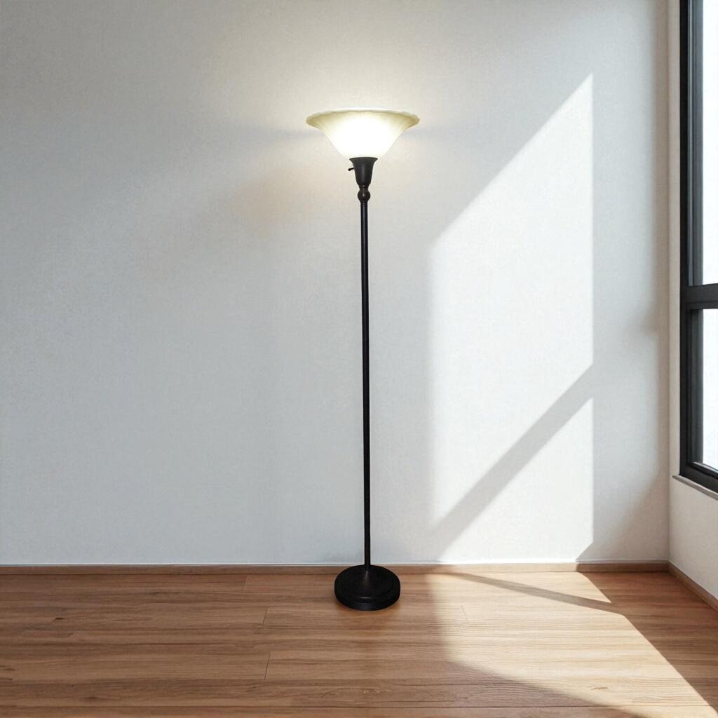 Floor Lamp Glass Up Dome