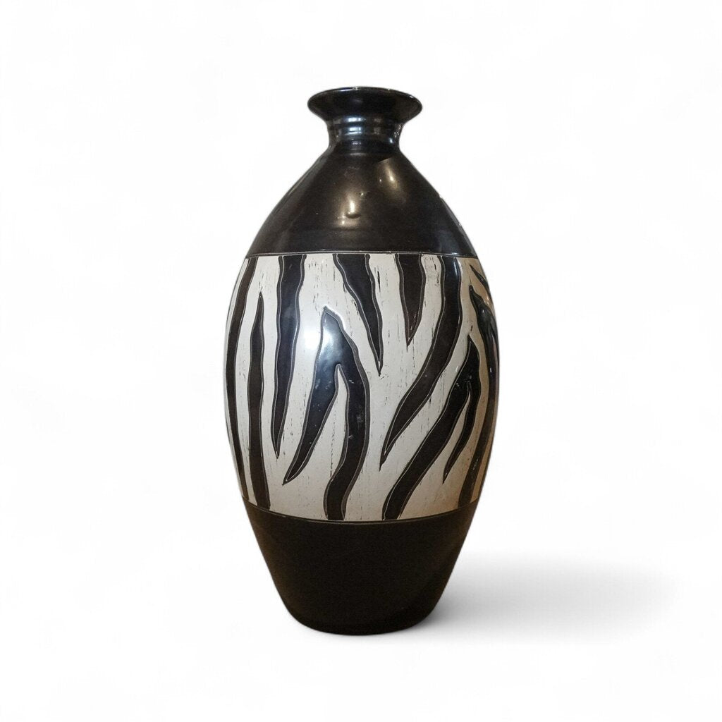 Zebra Vase