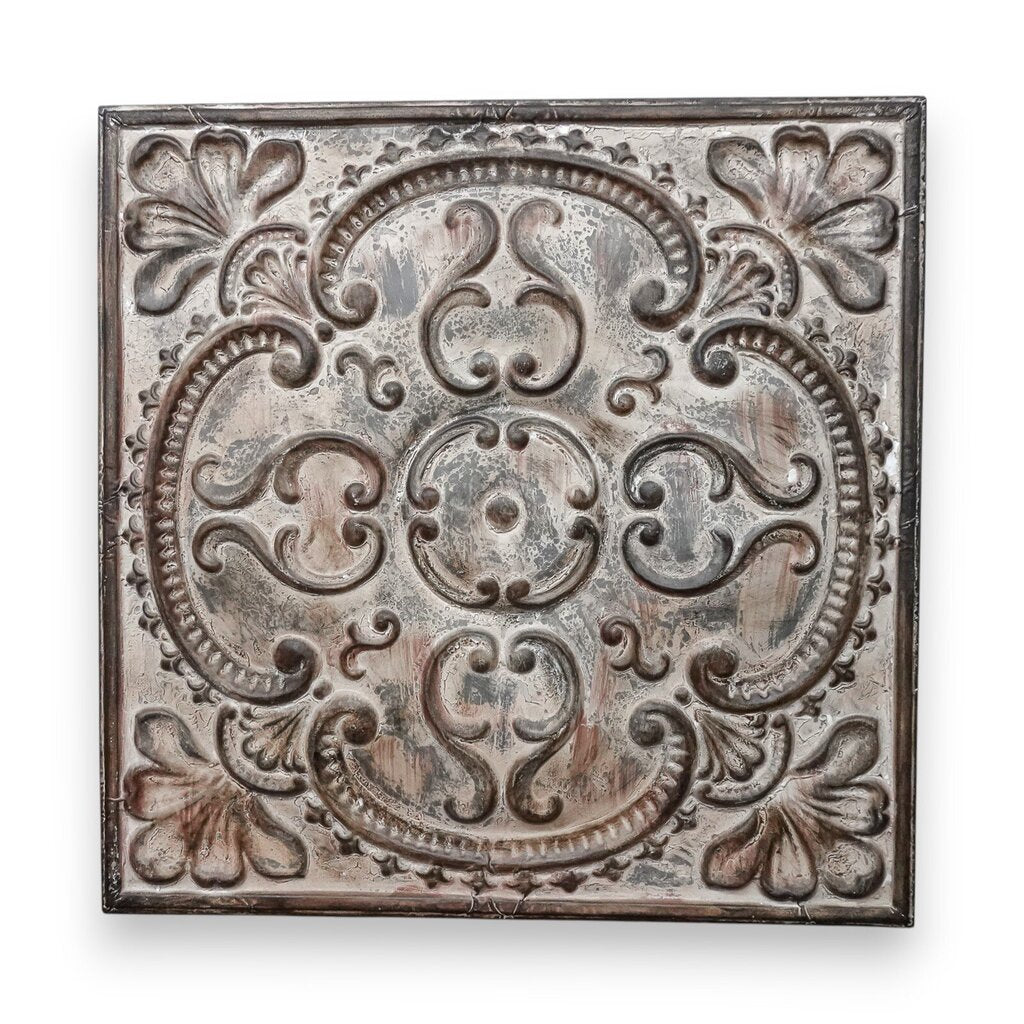 Distressed Medal Wall Medallion