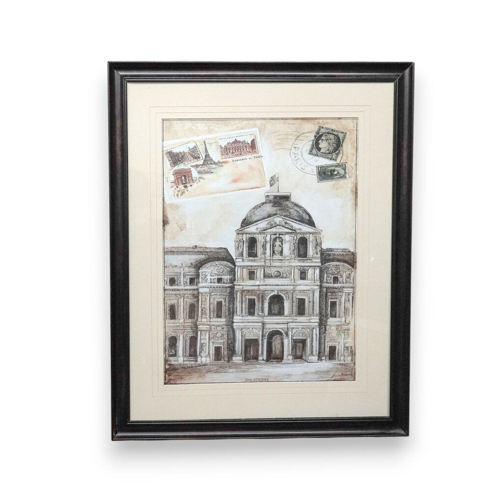 Paris Postcard Print