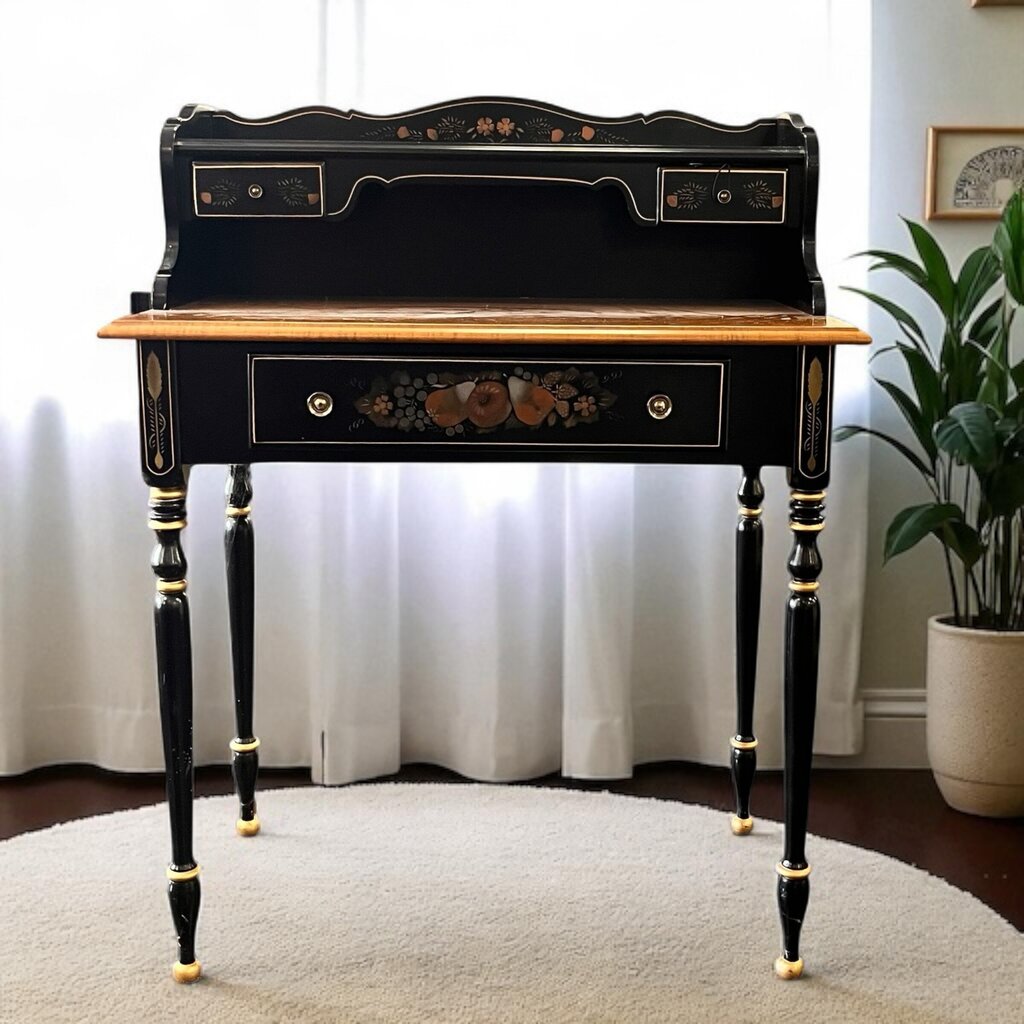 Secretary Desk, Black
