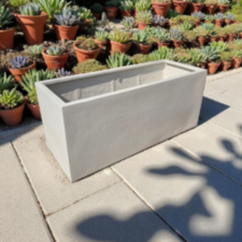 Mission Square Planter, Long Box