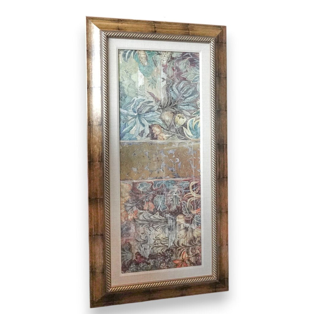 Floral Scroll Trio Collage