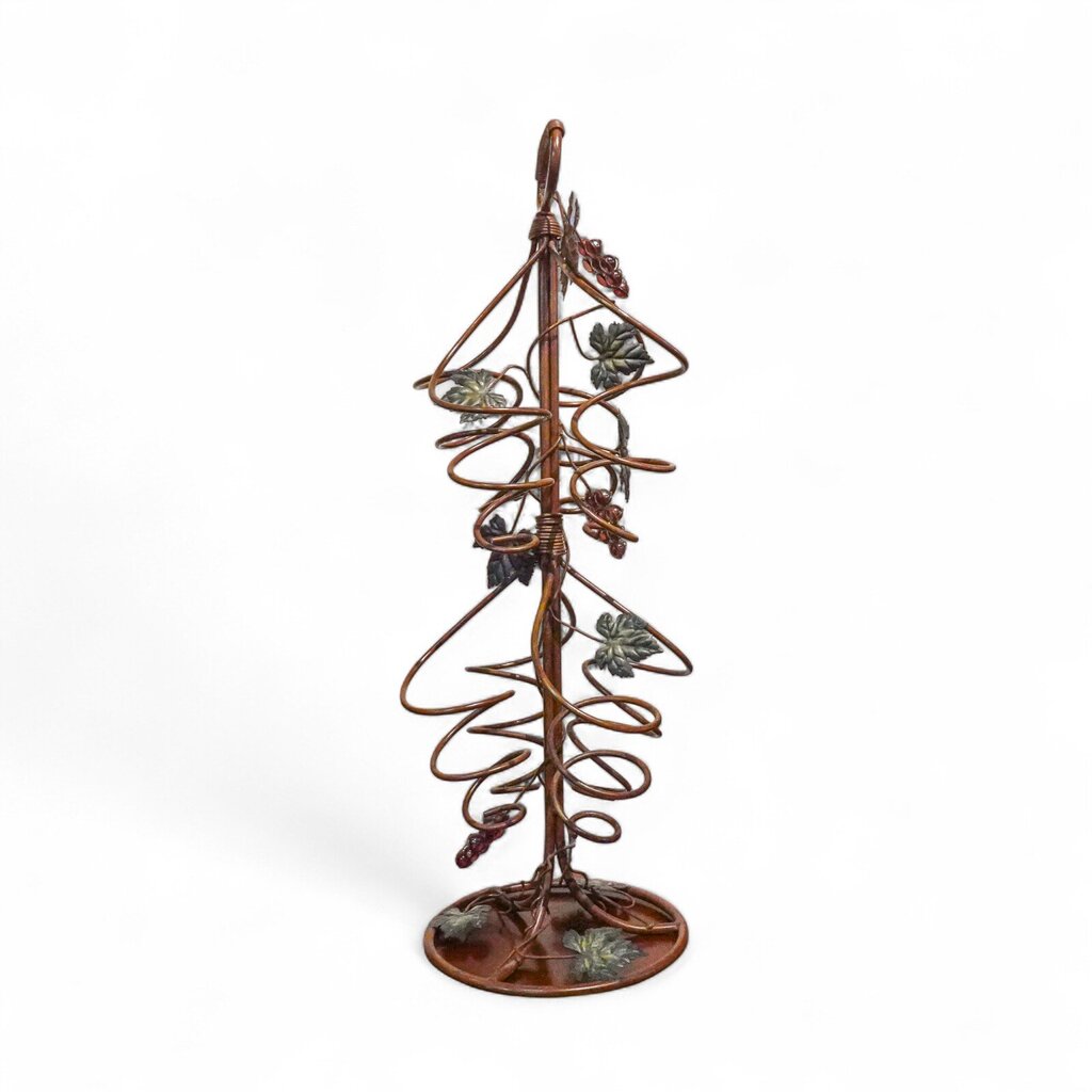 Floor Ivy/ Grape Wine Bottle Rack