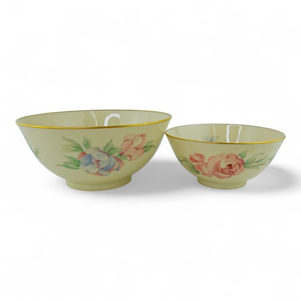 Pair of Chatsworth Rose Bowls