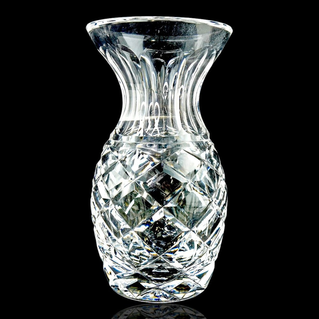 Vintage Diamond Crystal Vase