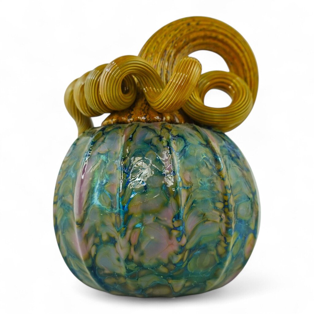 Art Glass Pumpkin