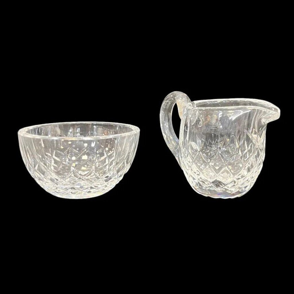 Crystal Cream and Sugar Set - Lismore