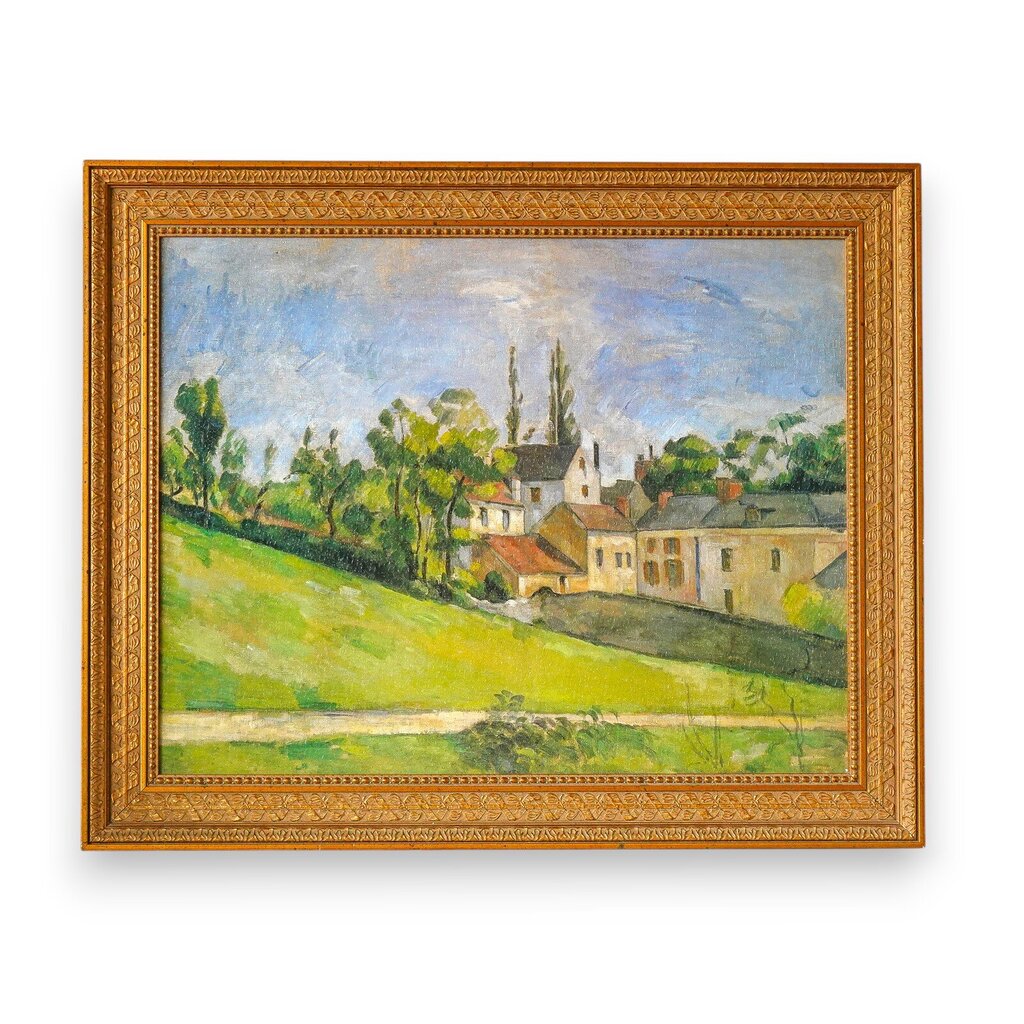Orig. Price: $700 - "La Route Montante" by Paul Cezanne Framed Print