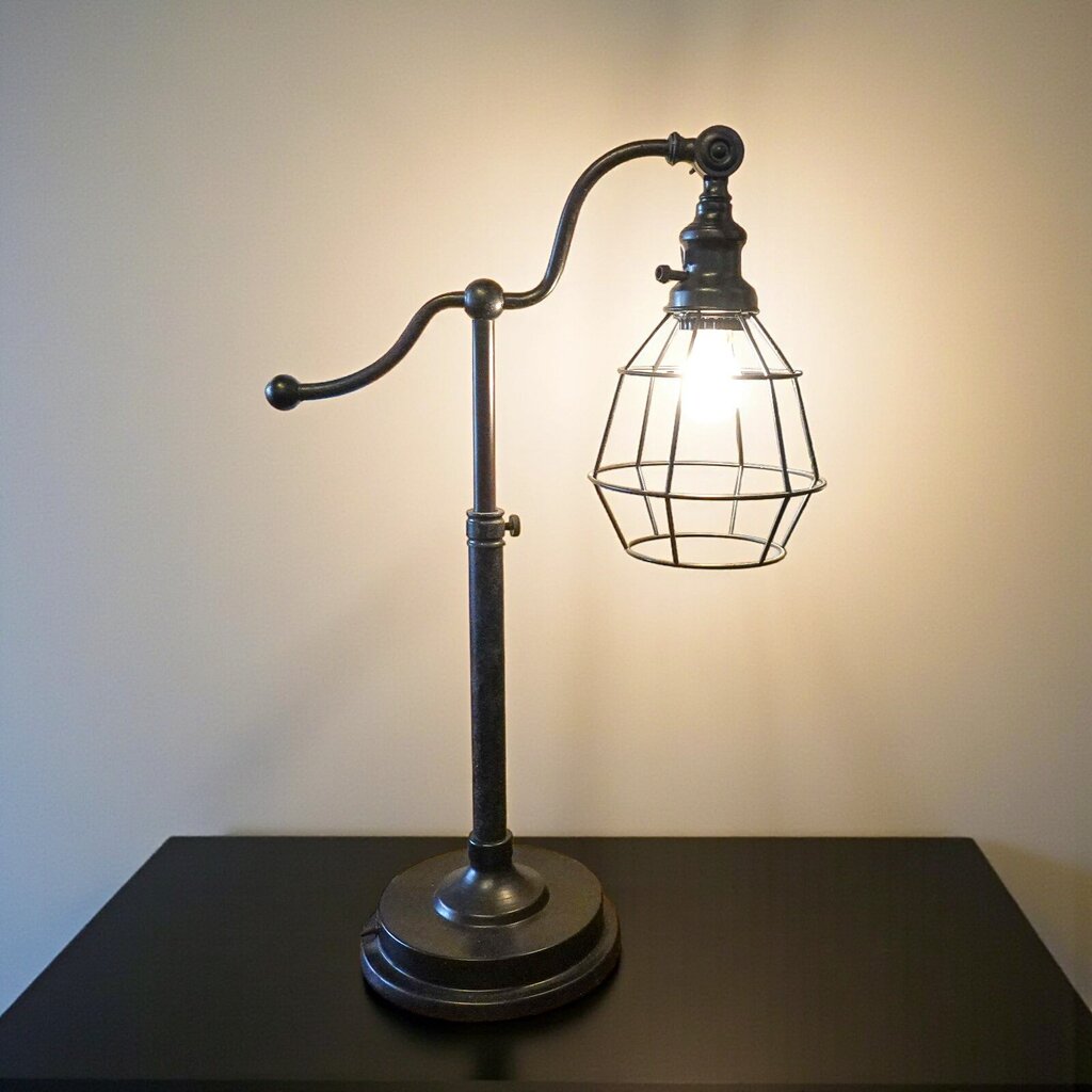 Cage Style Desk Lamp