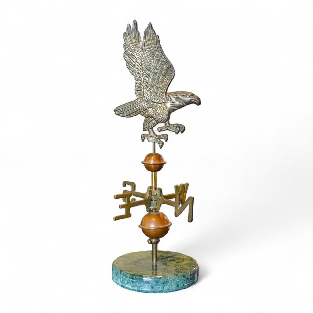 Brass & Marble Weather Vane