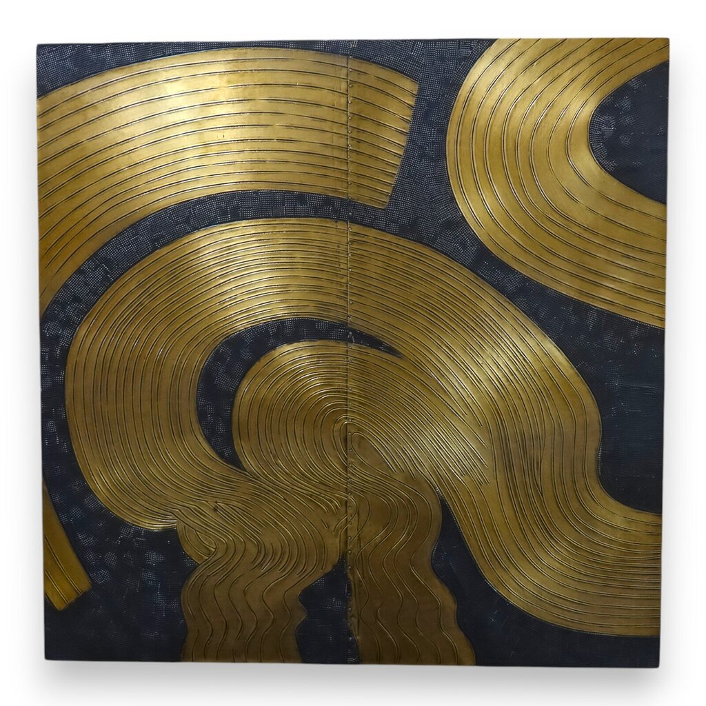 Orig. Price $670 - "Current I" Abstract Wall Panel