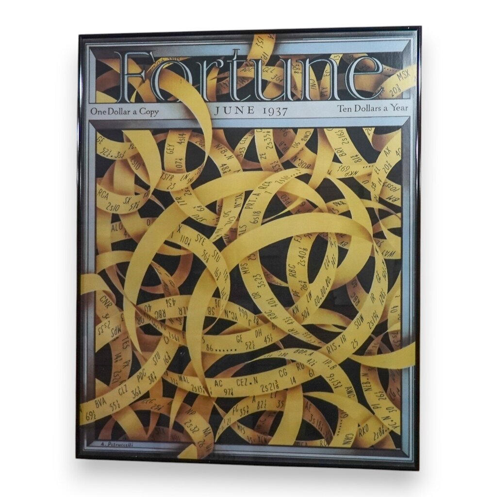 Fortune Magazine June 1937 Framed Print