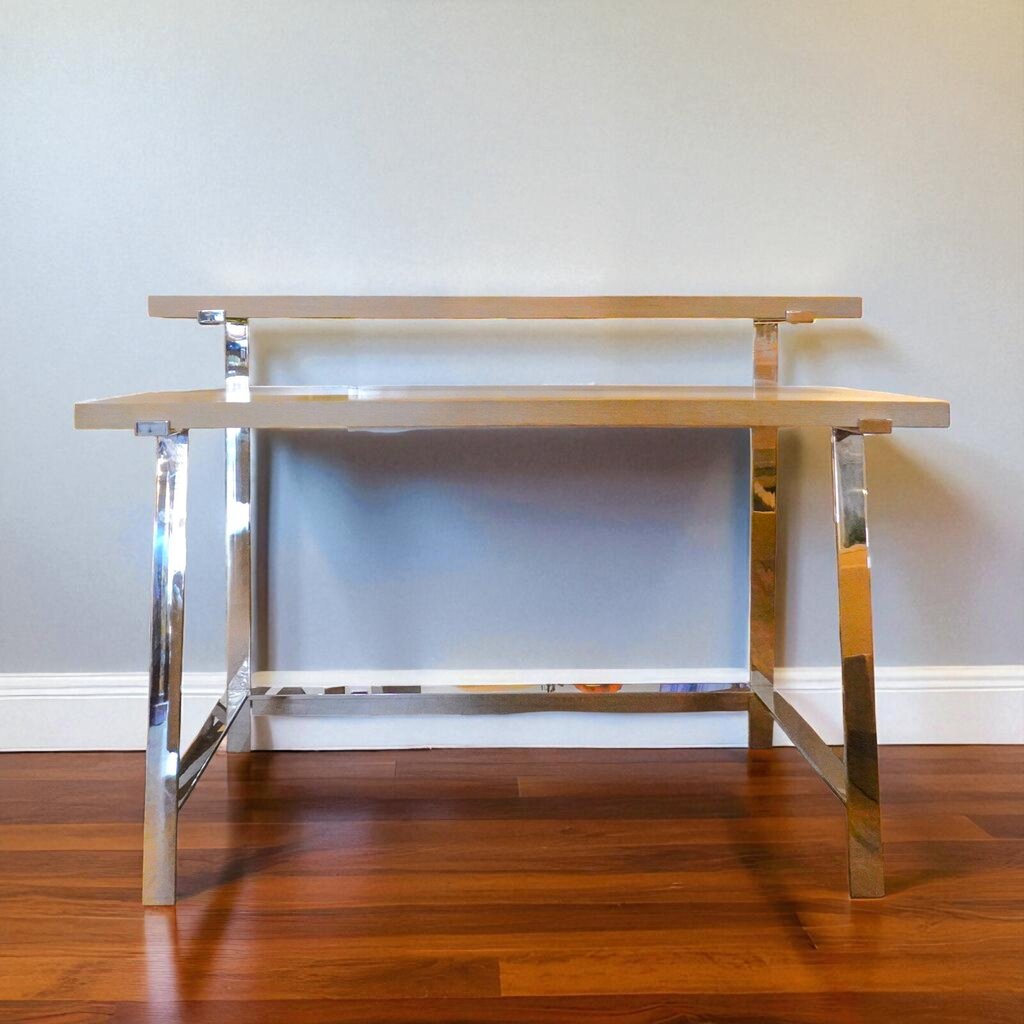 *Orig Price $650 - 2 Tier Modern Writing Desk - Acosta's Home