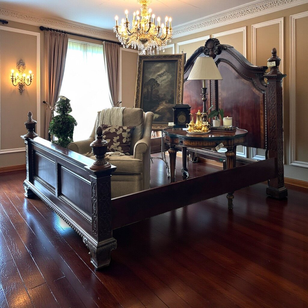 Ornate King Bed