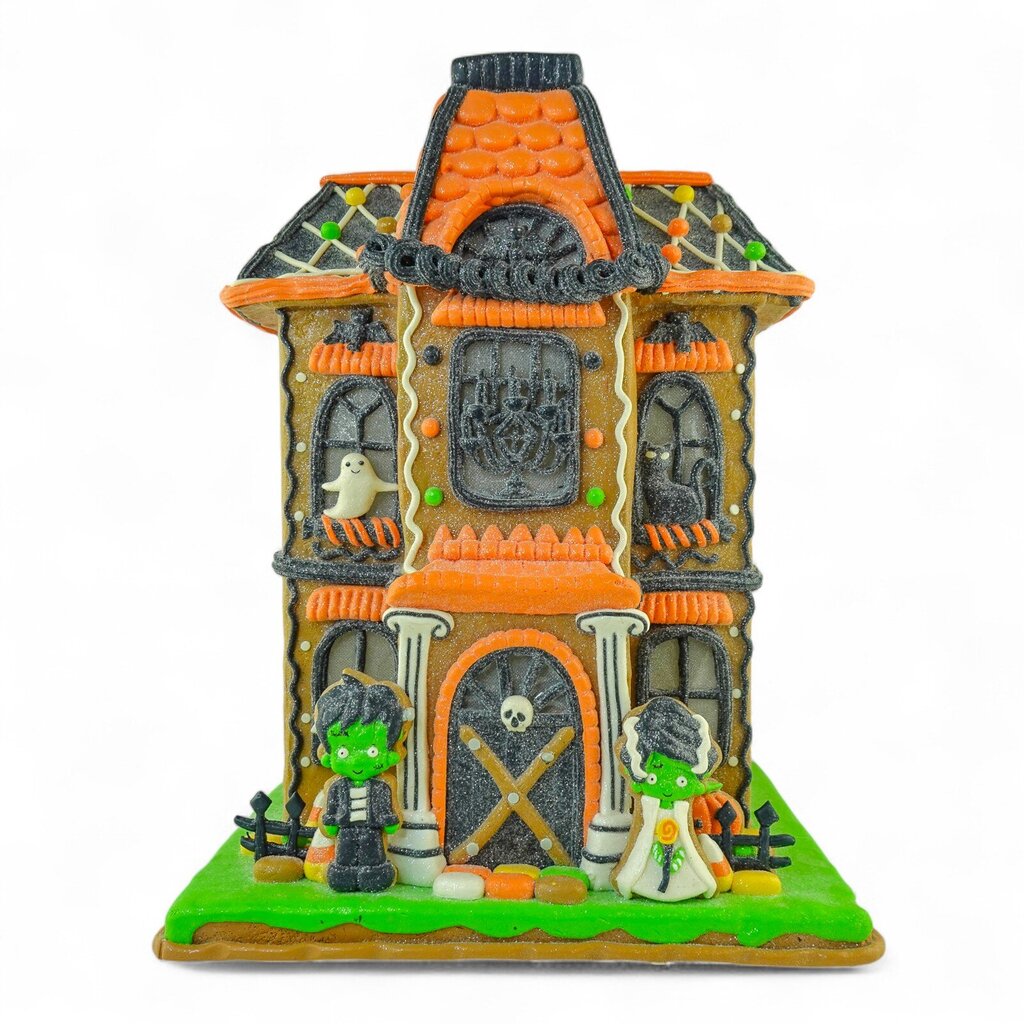 Halloween Gingerbread House