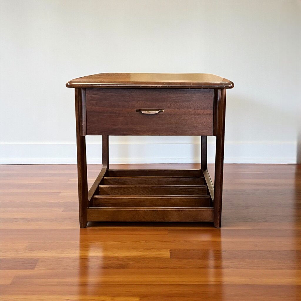 MCM End Table w/ Drawer