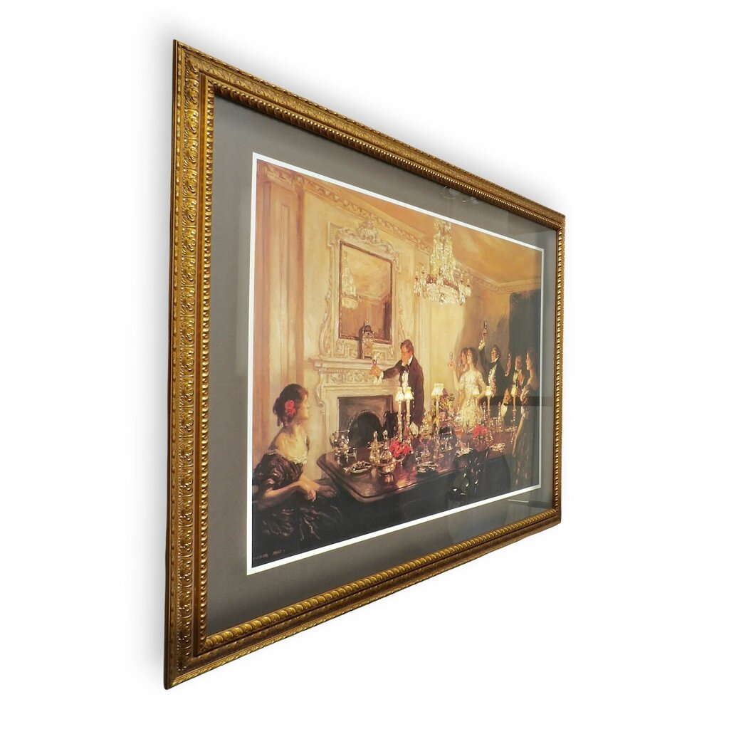 "The Toast" 1913 Framed Print