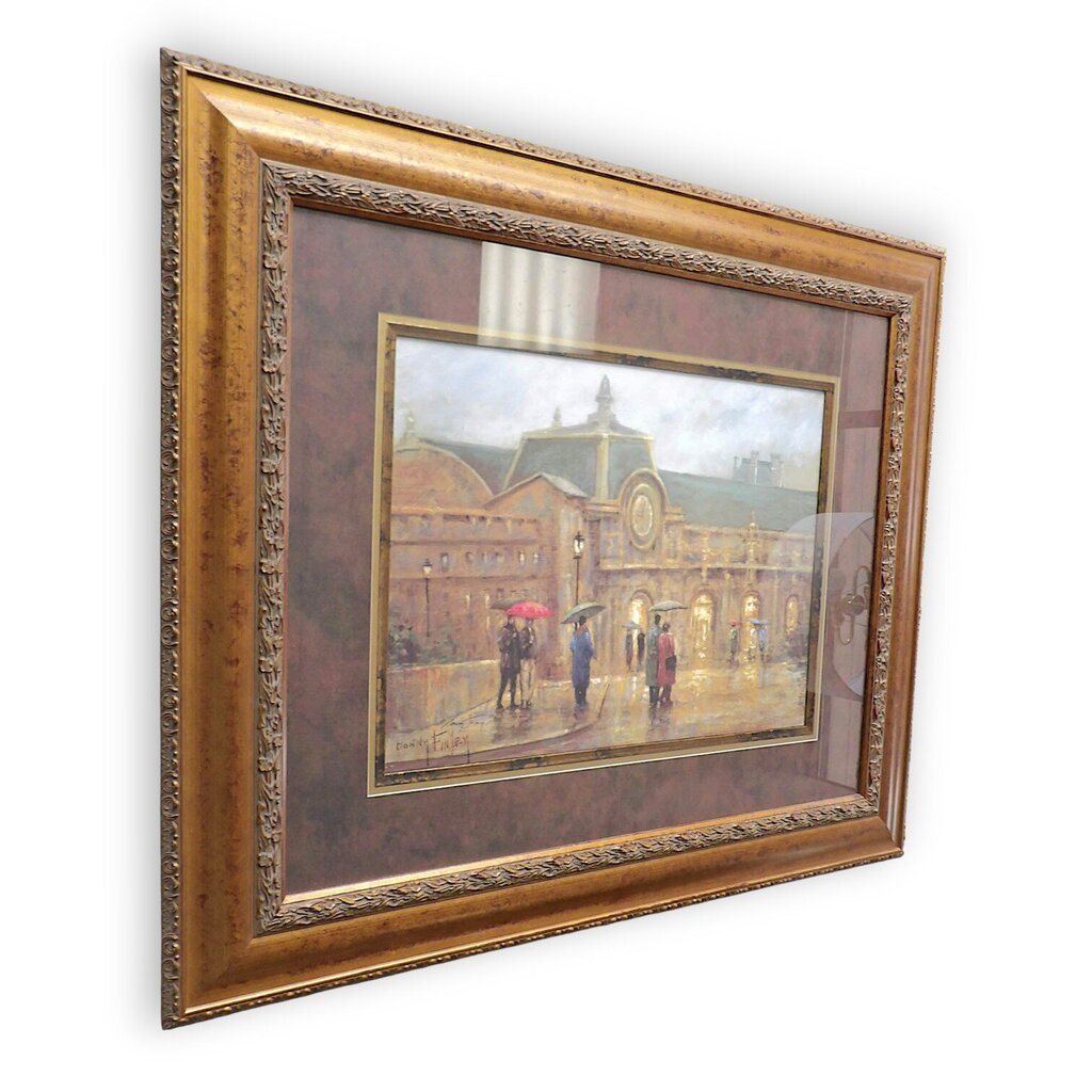 "Les Rues De Paris" Framed Print