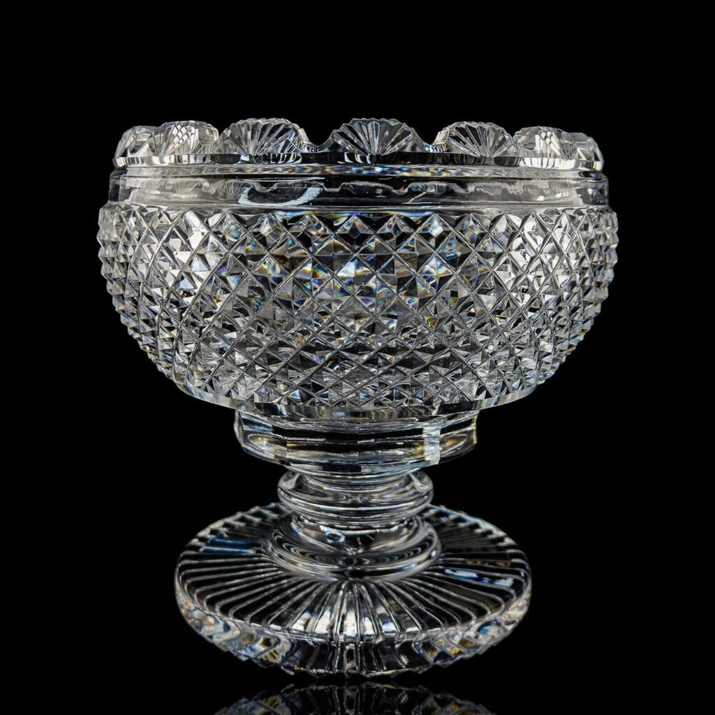 Crystal Footed Fruit Bowl