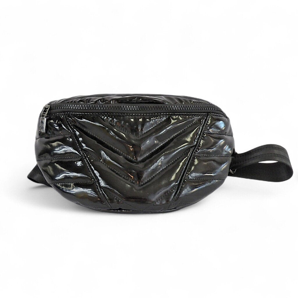 Shiny Puffer Crossbody Purse