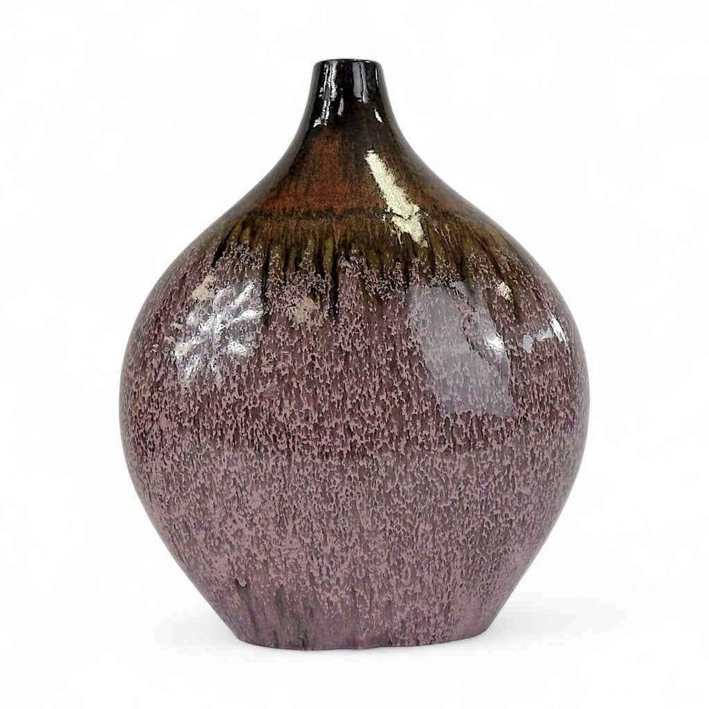 Glitter Glazed Ceramic Vase