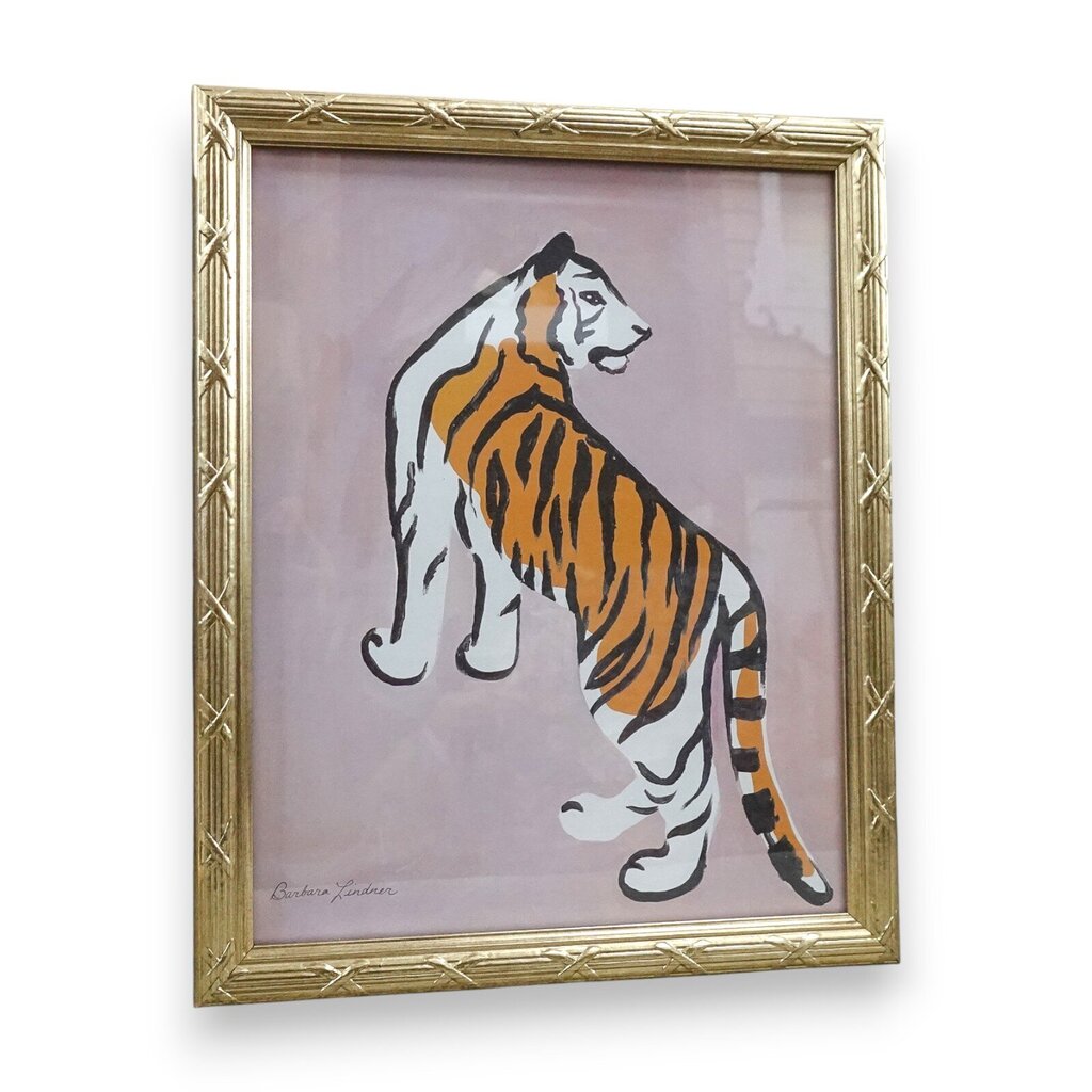 Framed Tiger Print