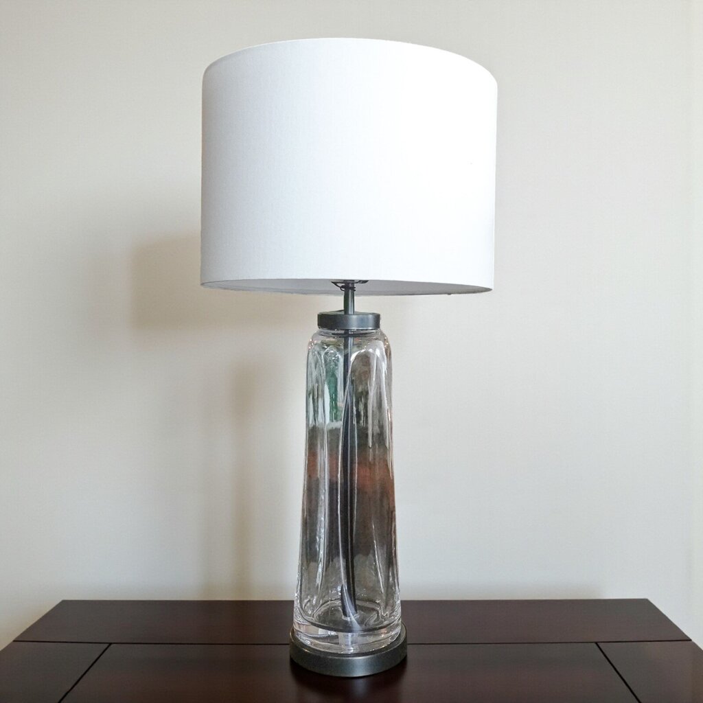 Glass Vase Lamp with USB