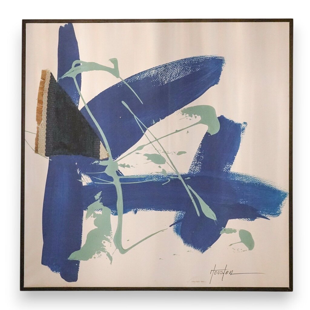 Framed Abstract Canvas