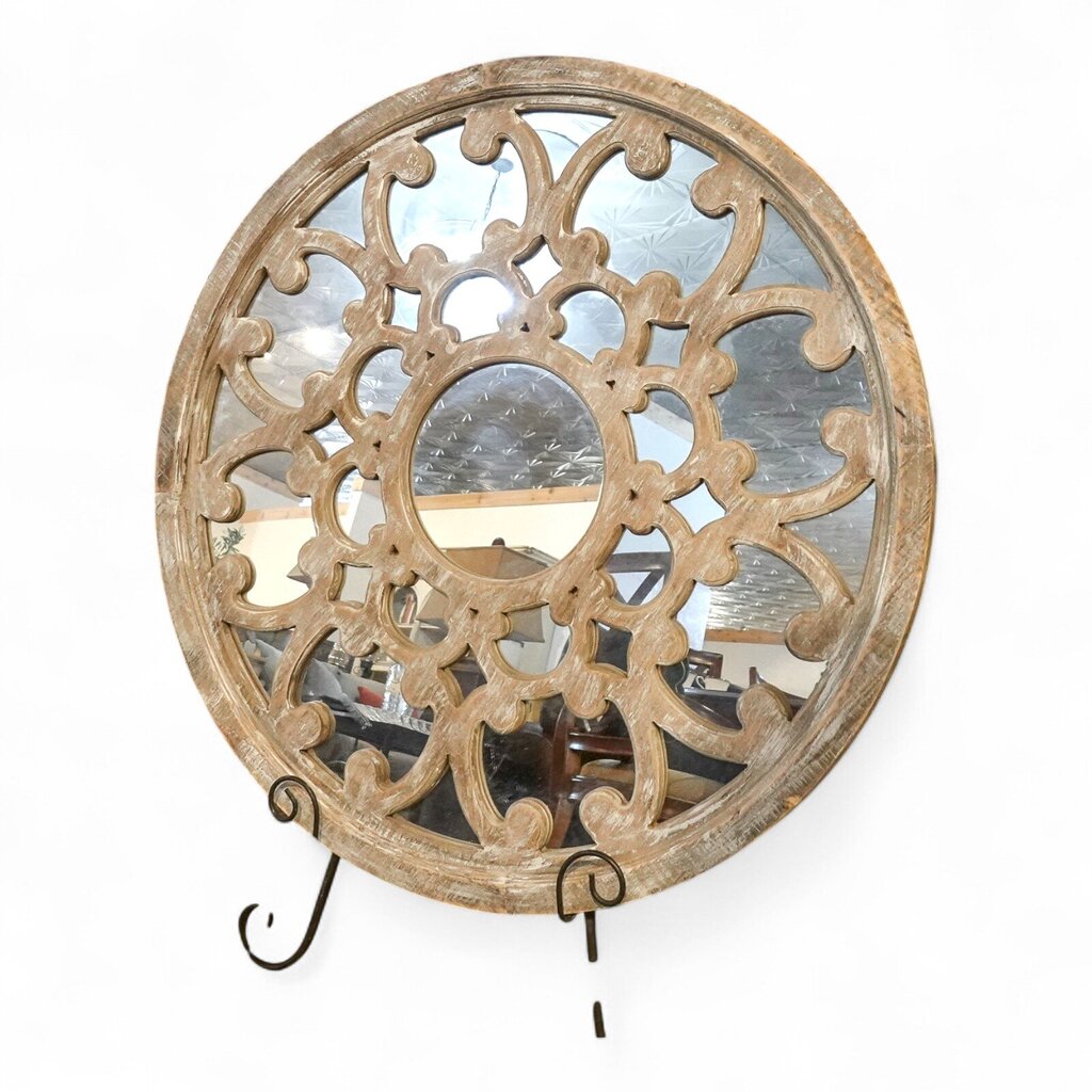 Medallion Framed Mirror