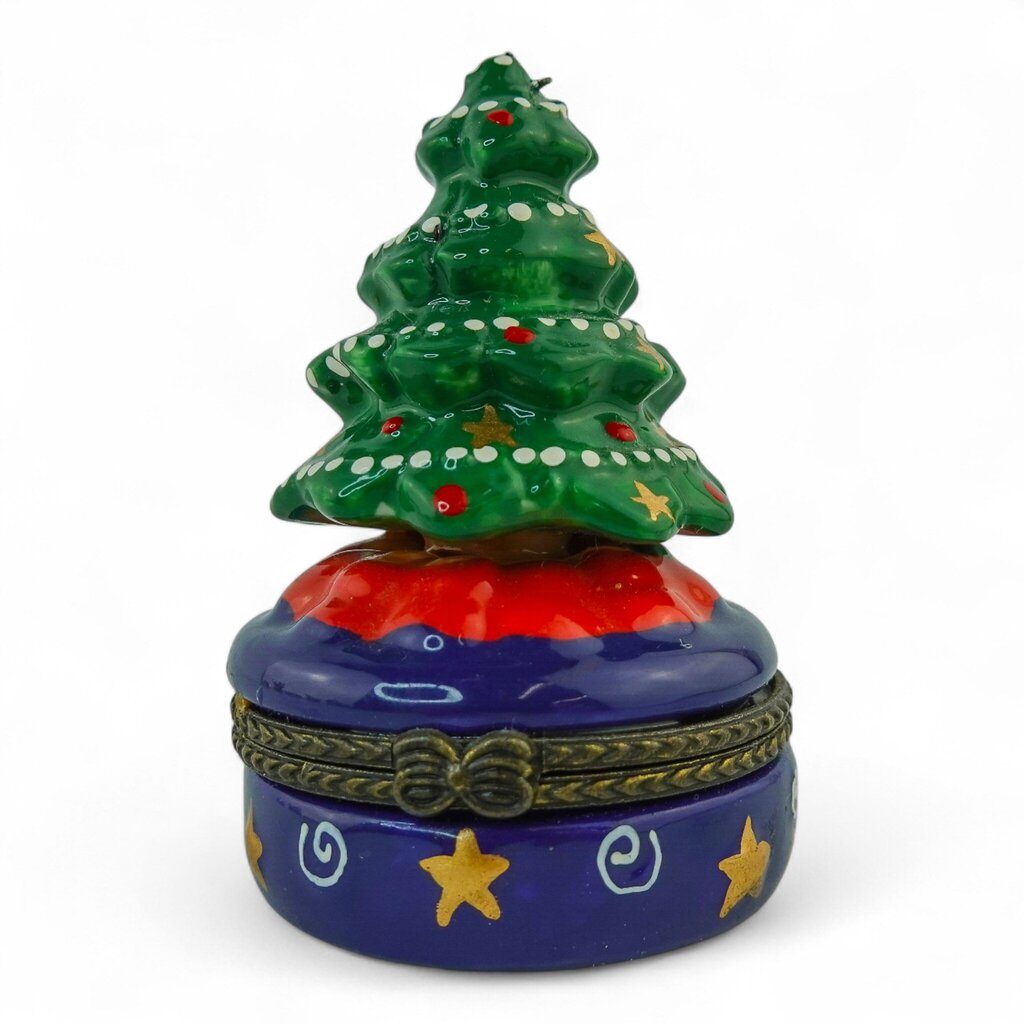 * Christmas Tree Trinket Box