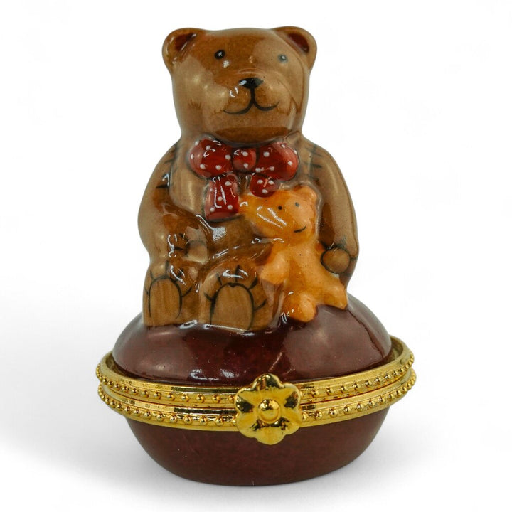 Teddy Bear Trinket Box