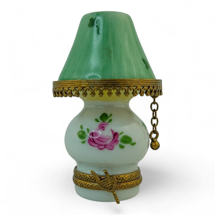 Vintage Table Lamp Trinket Box