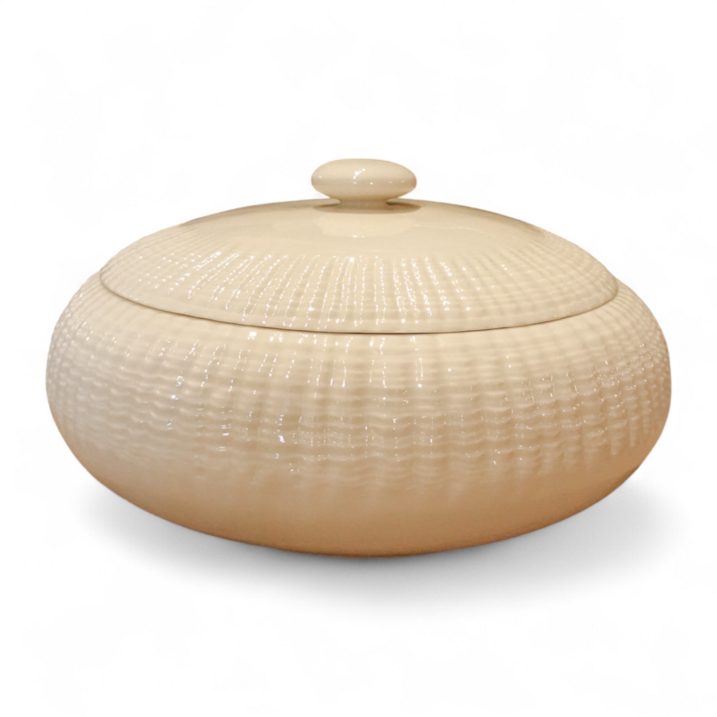 Lidded Bowl - Seascape