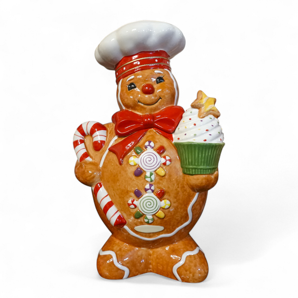 Gingerbread Man Cookie Jar
