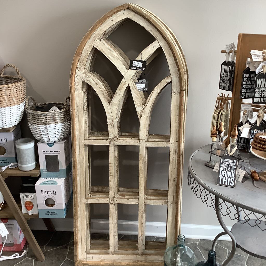 Genoa Wood Window Arch - Acosta's Home